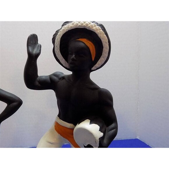 Vintage Calypso Caribbean Latin Dancer Drumer Figurine - Picture 4 of 5